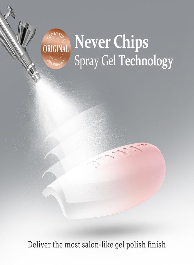 btartboxnails أظافر BTArtboxnails XCOATTIPS أومبري - أظافر مربعة طويلة قابلة للضغط، 150 قطعة من أطراف الأظافر الوردية والبيضاء المتدرجة، أطراف أظافر صناعية من الجل الناعم قابلة للإزالة، وصلات أظافر صناعية يمكنك تركيبها بنفسك، 15 مقاسًا - Image 5